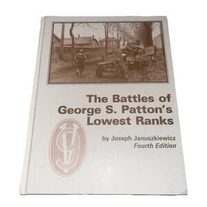 The Battles of George S. Patton's Lowest Ranks Signed Joseph Januskiewicz Letter